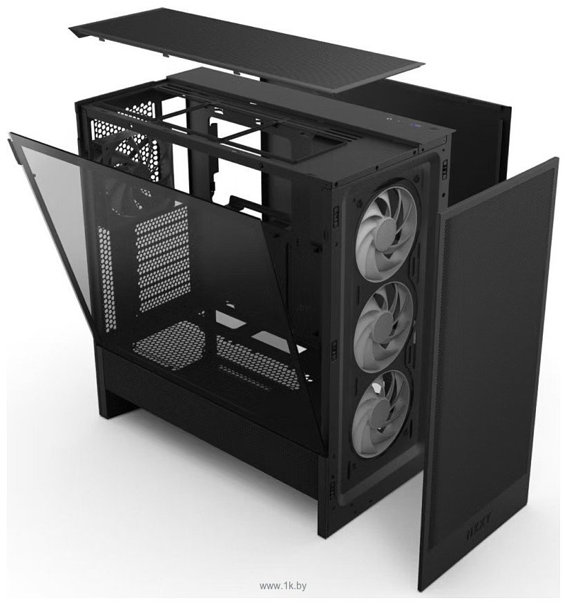 Фотографии NZXT H5 Flow RGB 2024 CC-H52FB-R1
