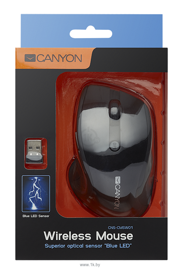 Фотографии Canyon CNS-CMSW01BL black-Blue USB