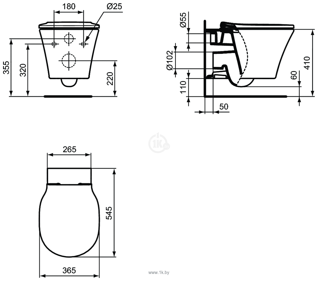 Фотографии Ideal Standard Air Connect Aquablade E212101