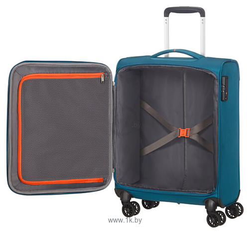 Фотографии American Tourister Crosstrack Navy/Orange 55 см (4 колеса)