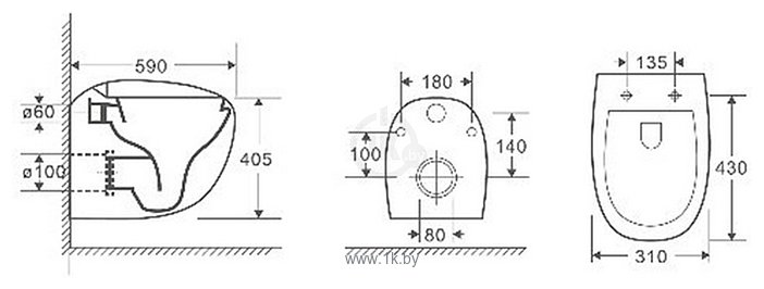 Фотографии WeltWasser Jeckenbach 004 GL-WT (белый глянец)