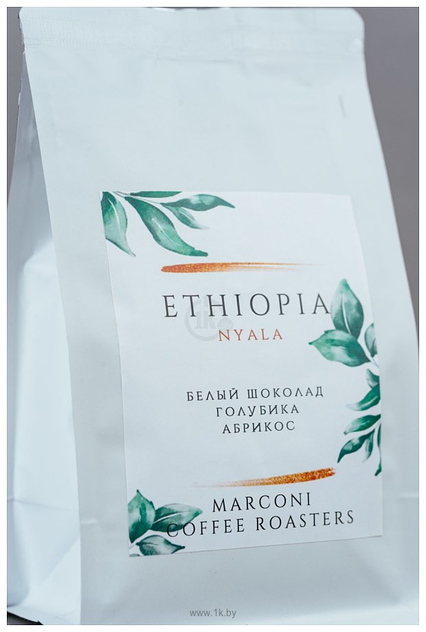 Фотографии Marconi Coffee Roasters Эфиопия Ньяла в зернах 250 г