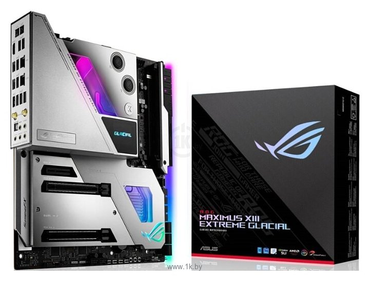 Фотографии ASUS ROG MAXIMUS XIII EXTREME GLACIAL