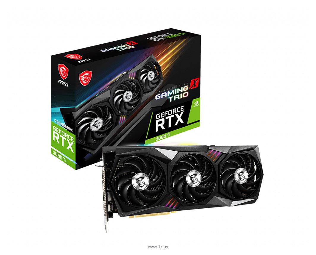 Фотографии MSI GeForce RTX 3080 Ti GAMING X TRIO 12G