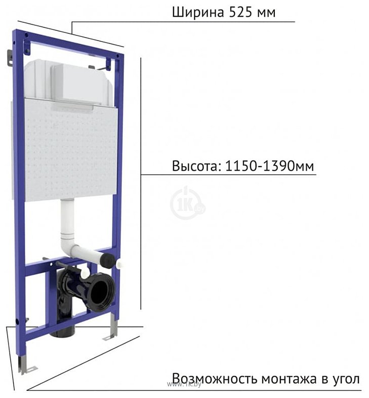 Фотографии Berges Wasserhaus Ego Rimless 047255