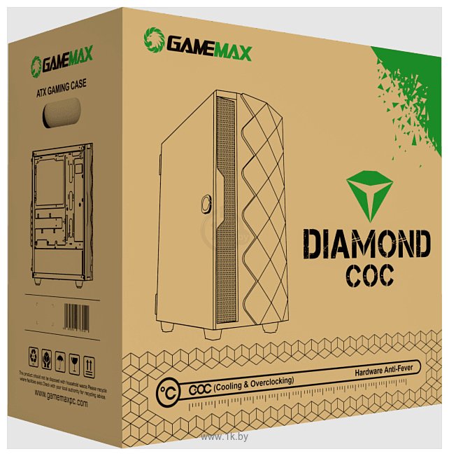 Фотографии GameMax Diamond COC BK (черный)