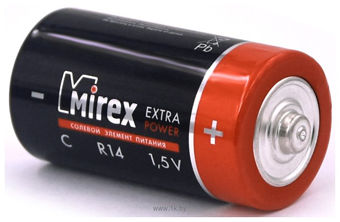 Фотографии Mirex Extra Power C R14 2 шт. (ER14-S2)