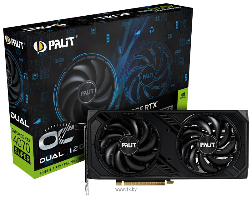 Фотографии Palit GeForce RTX 4070 Super Dual OC 12GB (NED407SS19K9-1043D)