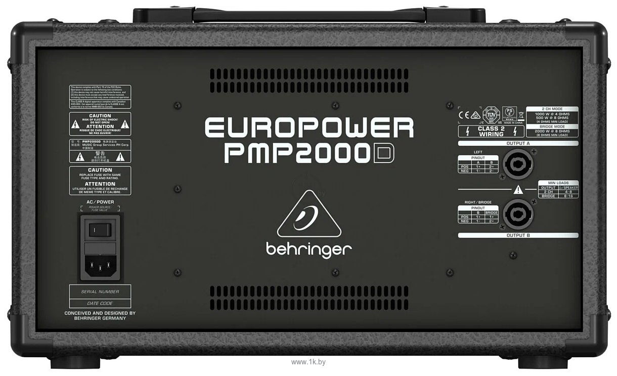 Фотографии Behringer EuroPower PMP2000D