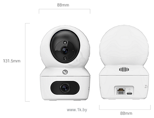 Фотографии Ezviz H7c Dual 2K+ CS-H7c-R100-8G44WF