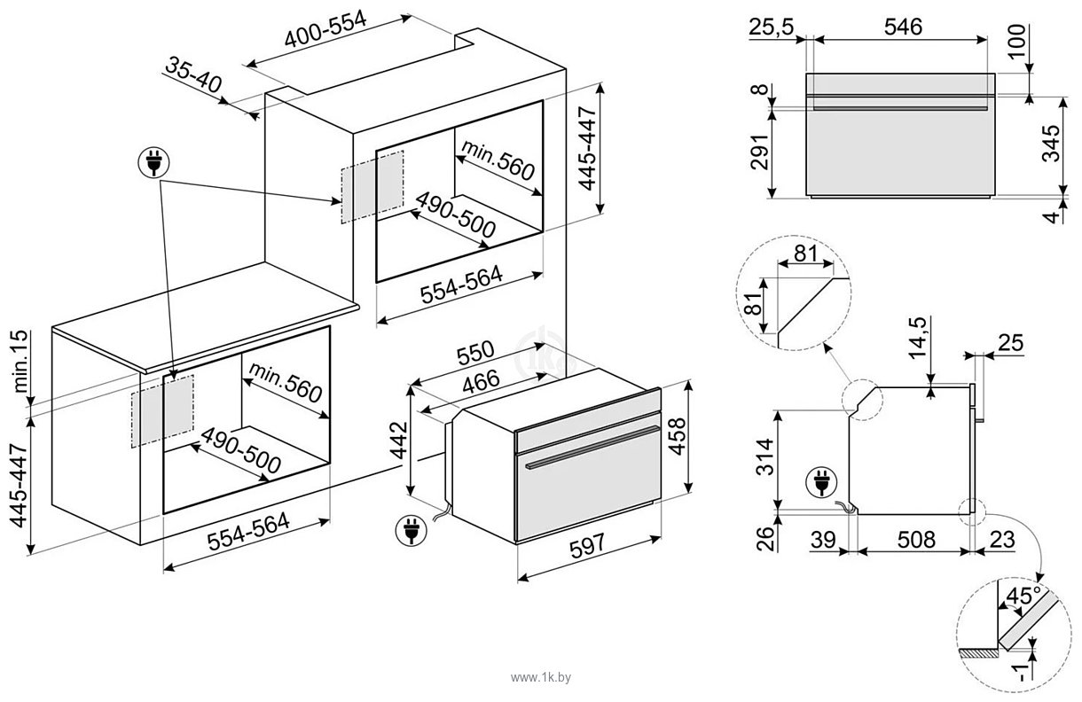 Фотографии Smeg Linea Aesthetic SO4104S4PB3