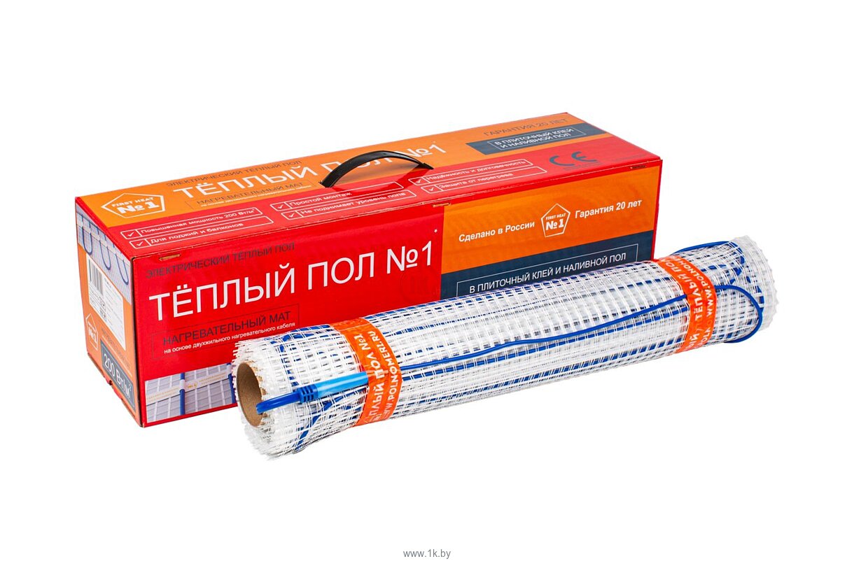 Фотографии Теплый пол №1 ТСП-720-3.6 (повышенная мощность 200 Вт/кв.м)
