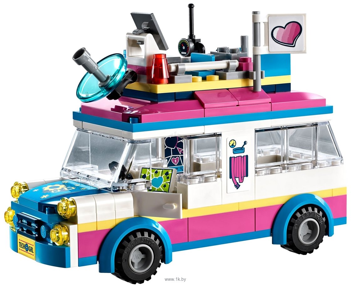 Фотографии LEGO Friends 41333 Передвижная научная лаборатория Оливии