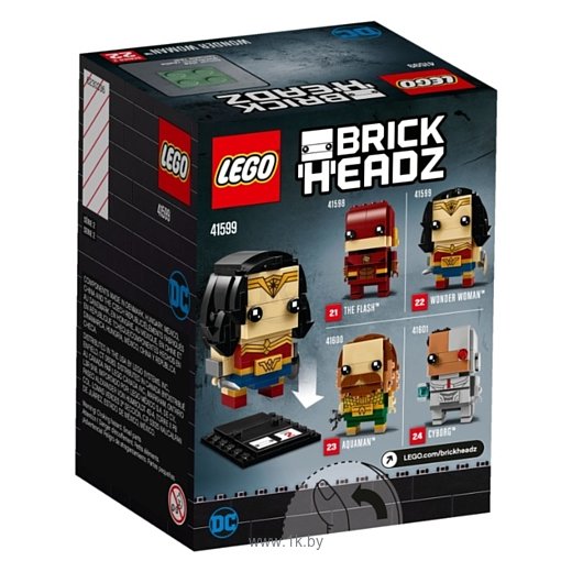 Фотографии LEGO BrickHeadz 41599 Чудо-женщина