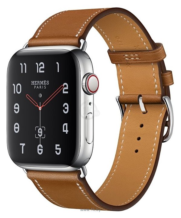 Фотографии Apple Watch Herms Series 4 GPS + Cellular 44mm Stainless Steel Case with Swift Leather Single Tour