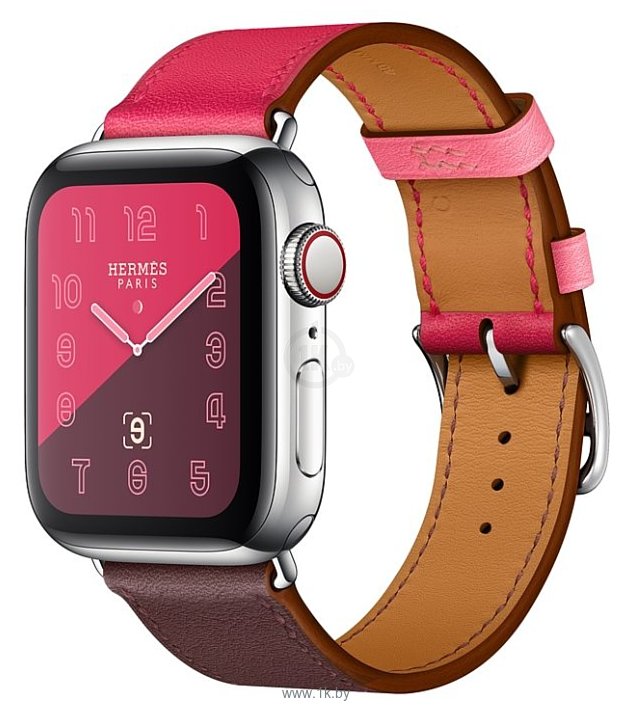 Фотографии Apple Watch Herms Series 4 GPS + Cellular 44mm Stainless Steel Case with Swift Leather Single Tour