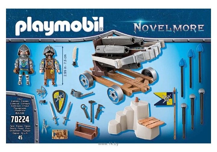 Фотографии Playmobil Novelmore 70224 Баллиста воды