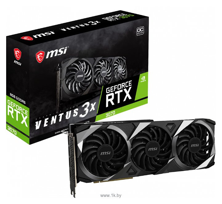 Фотографии MSI GeForce RTX 3070 VENTUS 3X OC 8GB