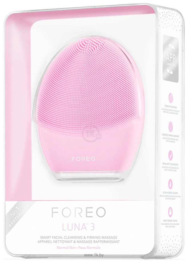 Фотографии Foreo Luna 3 (розовый, для нормальной кожи)