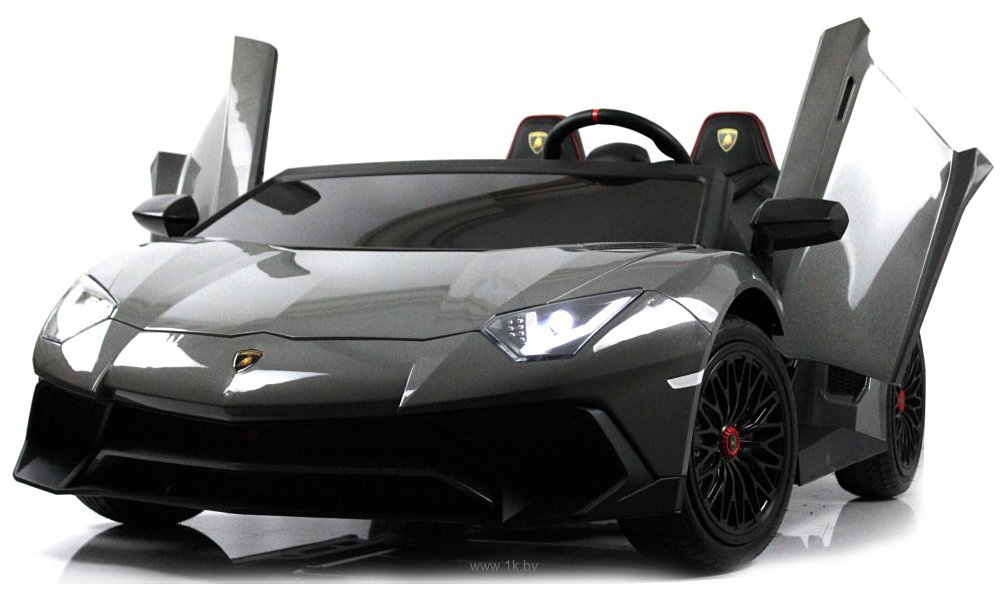 Фотографии RiverToys Lamborghini Aventador SV M777MM (серый)