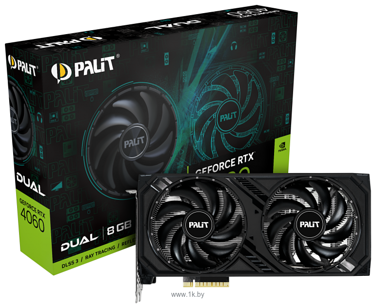 Фотографии Palit GeForce RTX 4060 Dual (NE64060019P1-1070D)