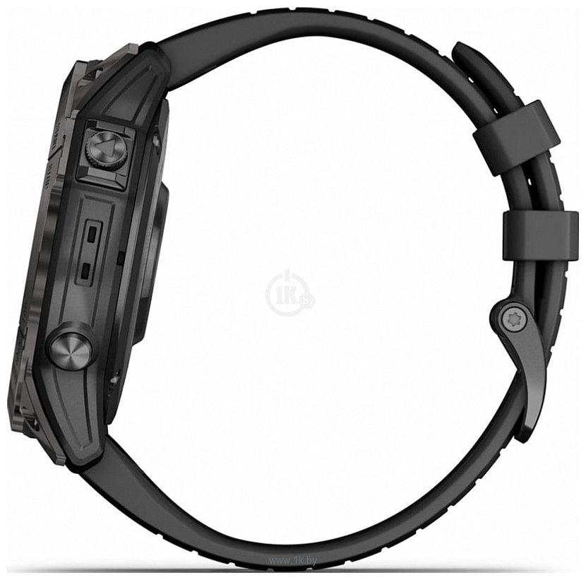 Фотографии Garmin Fenix 7X PRO Sapphire Solar Titanium DLC (010-02778-11)