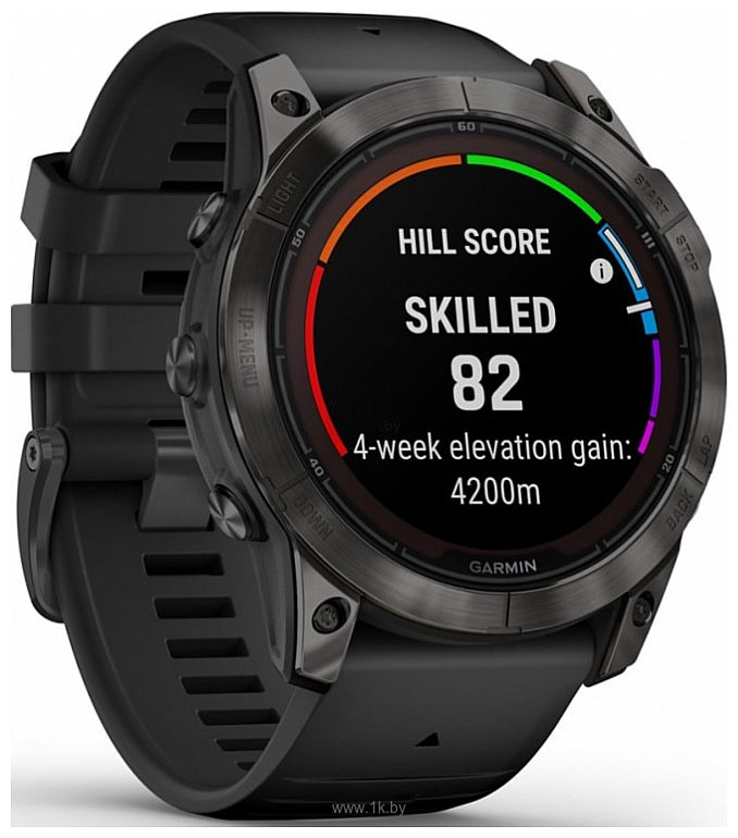 Фотографии Garmin Fenix 7X PRO Sapphire Solar Titanium DLC (010-02778-11)