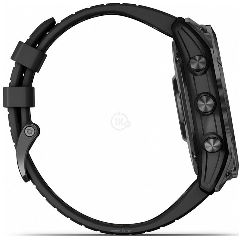 Фотографии Garmin Fenix 7X PRO Sapphire Solar Titanium DLC (010-02778-11)