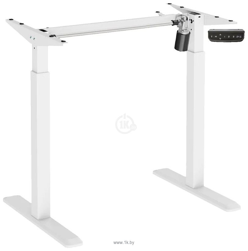 Фотографии ErgoSmart Electric Desk Prime 1380х800х18 мм (дуб натуральный/белый)