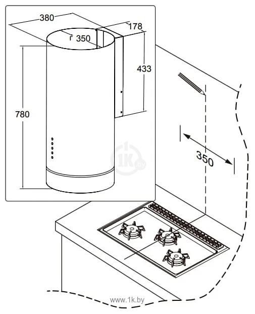 Фотографии Meferi TUBE35WH Comfort