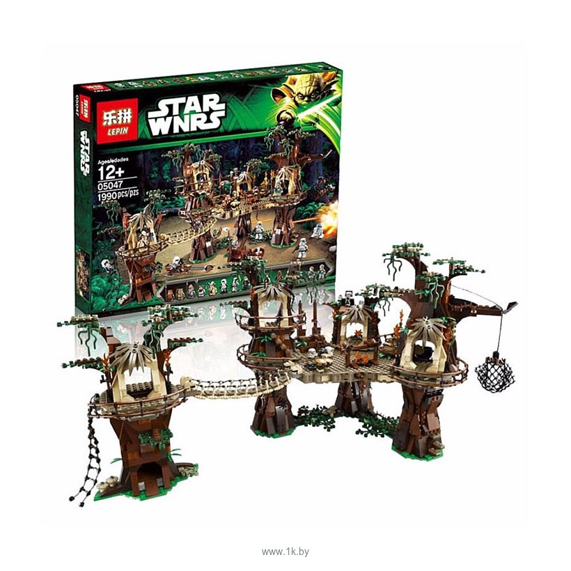 Фотографии Lepin Star Wars 05047 Деревня Эвоков