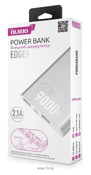 Фотографии OLMIO EDGE9 9000 mAh