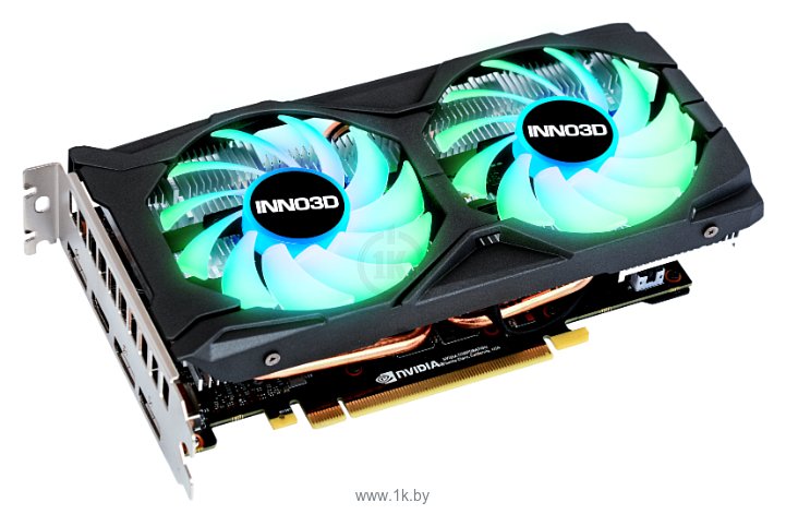 Фотографии INNO3D GeForce GTX 1660 1815MHz PCI-E 3.0 6144MB 8000MHz 192 bit 3xDisplayPort HDMI HDCP TWIN X2 OC RGB