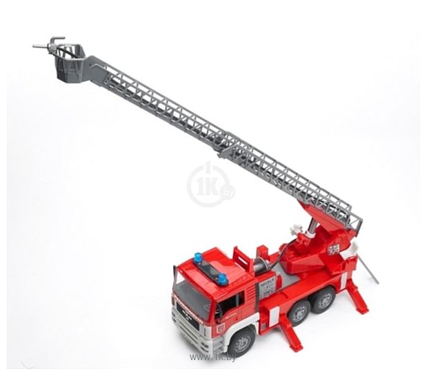 Фотографии Bruder MAN Fire engine with selwing ladder 02771