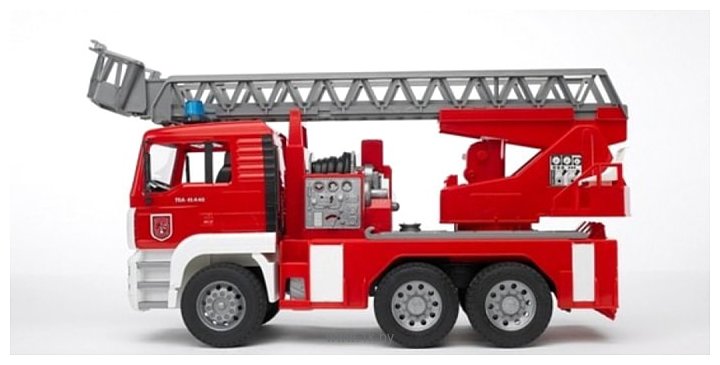 Фотографии Bruder MAN Fire engine with selwing ladder 02771