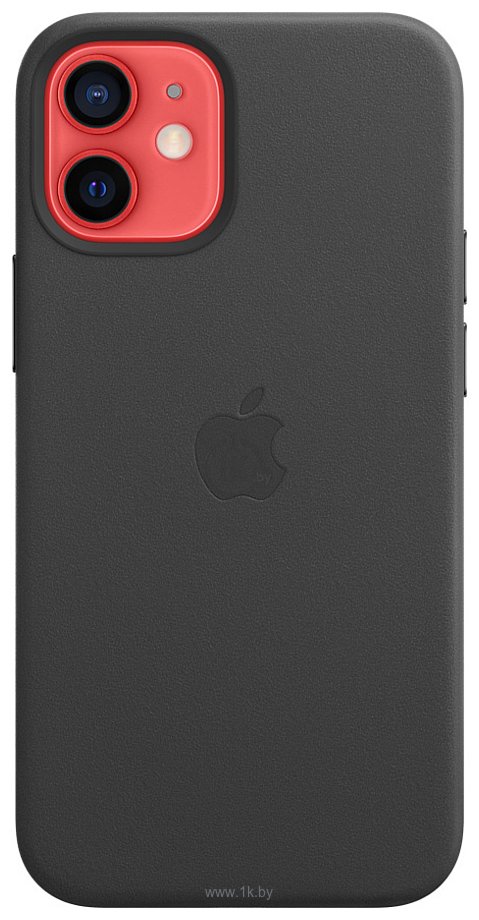 Фотографии Apple MagSafe Leather Case для iPhone 12 mini (черный)