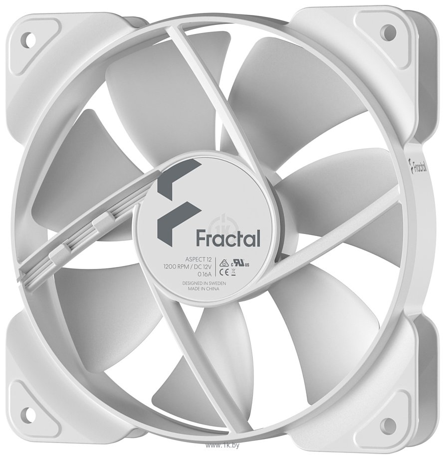 Фотографии Fractal Design Aspect 12 (белый) FD-F-AS1-1202