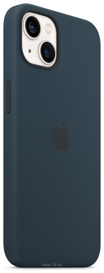 Фотографии Apple MagSafe Silicone Case для iPhone 13 (синий омут)