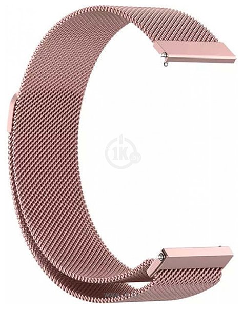 Фотографии Rumi Milanese loop металлический 18 мм (розовый)