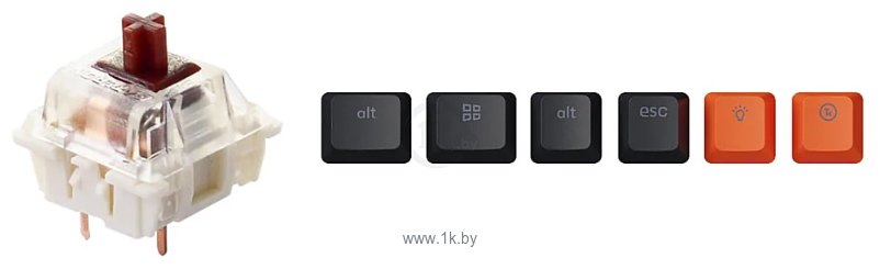 Фотографии Keychron K2 V2 RGB K2-C3H Gateron G Pro Brown (без кириллицы)