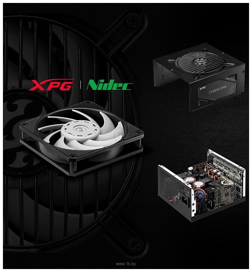 Фотографии ADATA XPG CyberCore 1300W 80+ CYBERCORE1300P-BKCEU