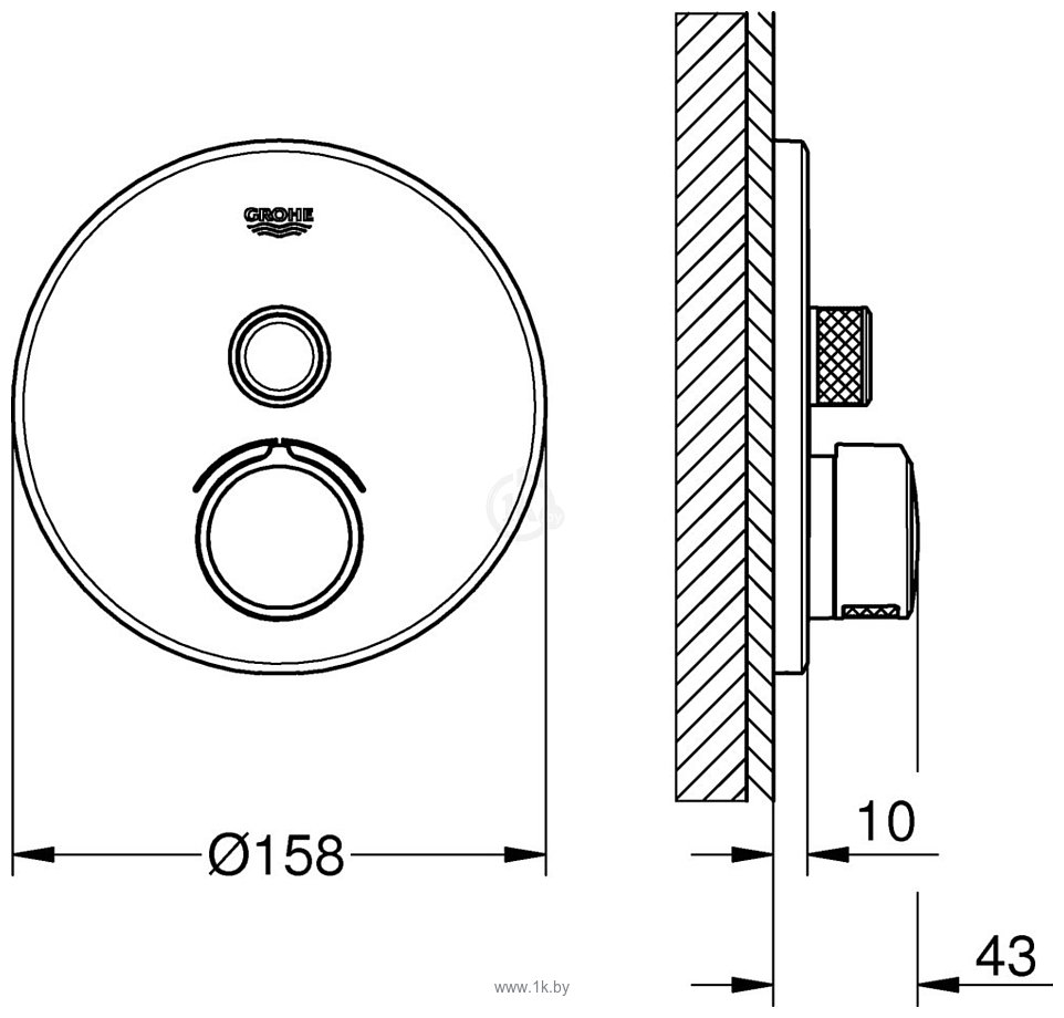 Фотографии Grohe SmartControl 29144000