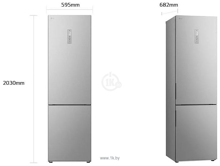 Фотографии LG DoorCooling+ GC-B509ANPW