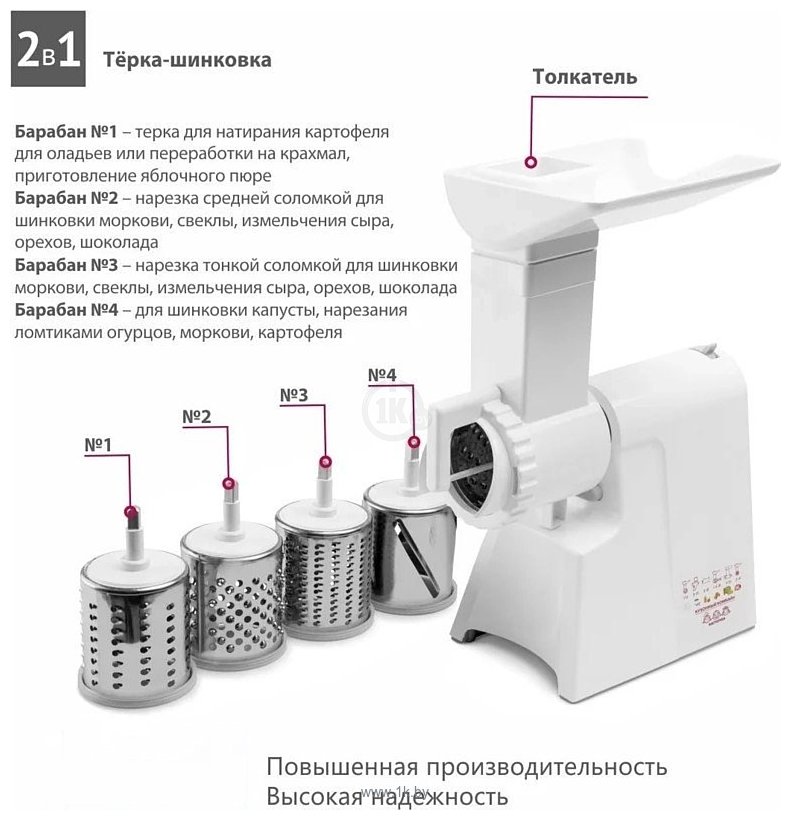 Фотографии Мастерица КЭМ-02 (с овощерезкой)