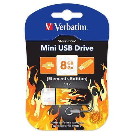 Фотографии Verbatim Store 'n' Go Mini Elements Edition 8GB