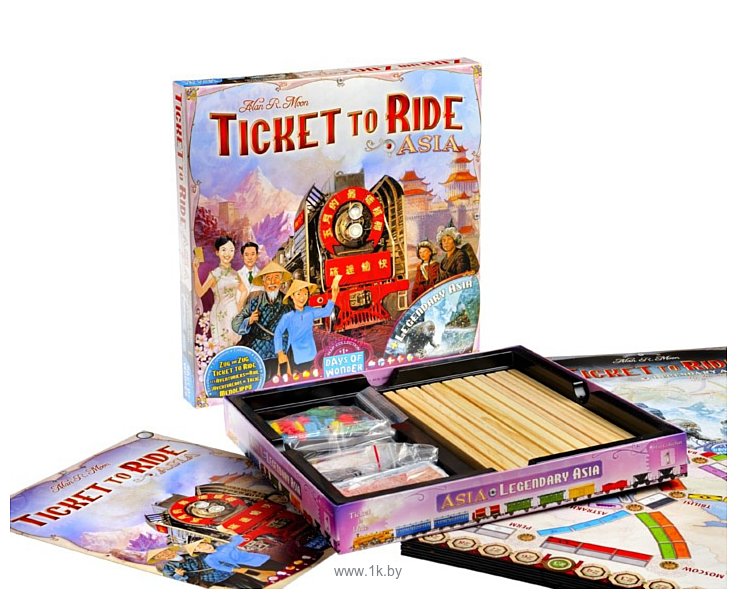 Фотографии Days of Wonder Ticket to Ride: Asia (Билет на поезд: Азия)