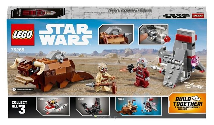 Фотографии LEGO Star Wars 75265 Микрофайтеры: Скайхоппер T-16 против Банты