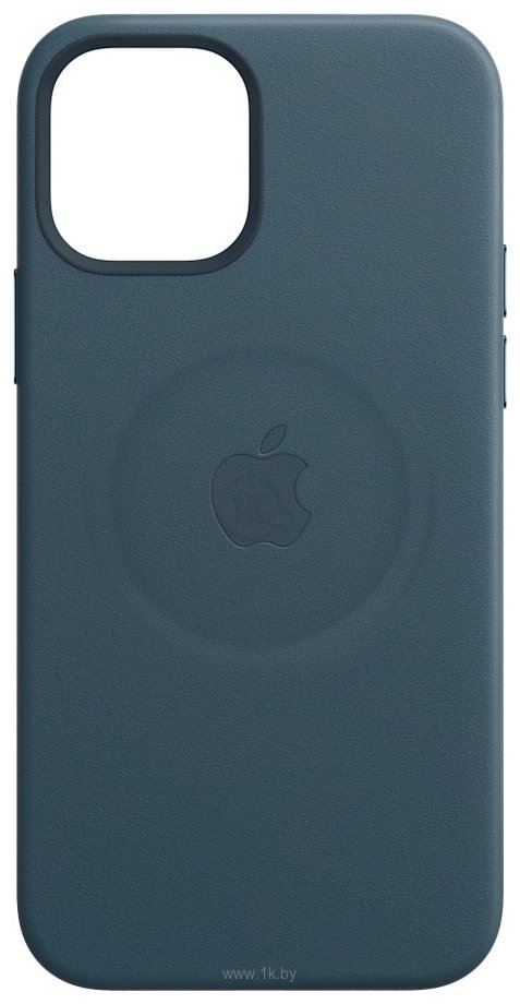 Фотографии Apple MagSafe Leather Case для iPhone 12 Pro Max (балтийский синий)