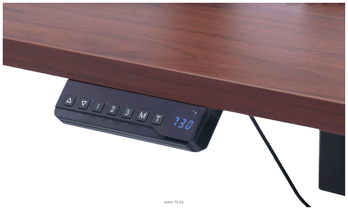 Фотографии ErgoSmart Electric Desk Compact (бетон чикаго светло-серый/белый)