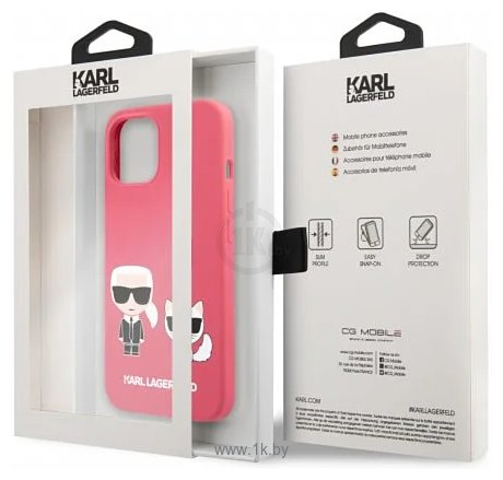 Фотографии CG Mobile Karl Lagerfeld для iPhone 13 mini KLHCP13SSSKCP
